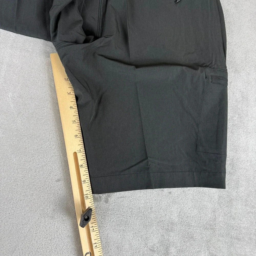 7 Diamonds Sierra High Performance Shorts Mens 32 Black Stretch $79 7D New NWT